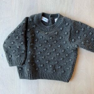 Zara Pompom Sweater